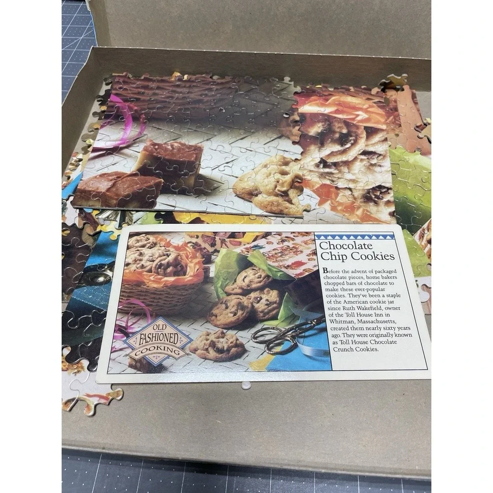 Vintage MB Betty Crocker General Mills Chocolate Chip Cookies 550 Jigsaw USA